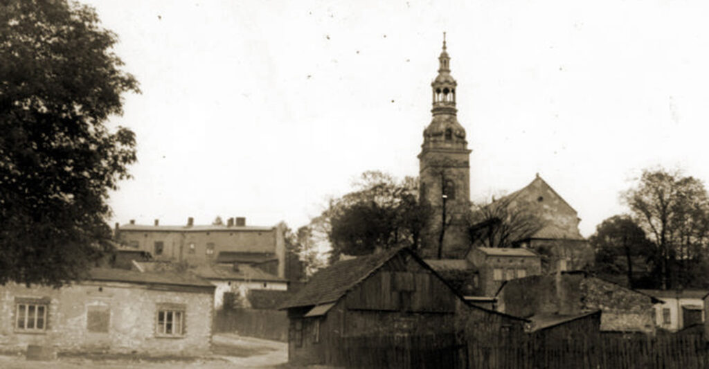 Zdjęcie kościoła z lat dawnych